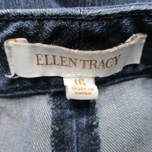 Ellen Tracy Trouser Style Jeans - Picture 6 of 6